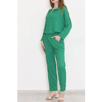 Polo Collar Suit Green - 108711.1059.