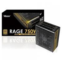 POWERBOOST RAGE BST-ATX750G 750w 80+ Gold Atx Power Supply 12 Cm Fan Full Modular Power Supply