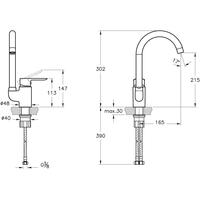 Punto Deco A41082 аққу раковина краны