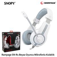 Rampage Gaming Headset with Microphone Black/White SN-R1
