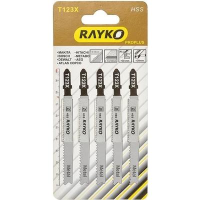 Rayko T123X Metal Dekupaj Testere Bıçağı 5 Parça