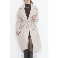 Raglan Sleeve Coat Stone - 3122.1322.