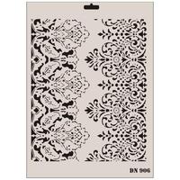 Rich Dantel Seri DN-906 Stencil 35x25 cm