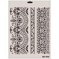 Rich Dantel Seri DN-908 Stencil 35x25 cm