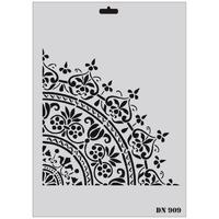 Rich Dantel Seri DN-909 Stencil 35x25 cm