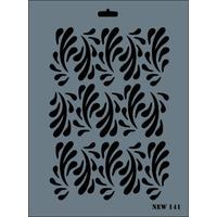 Rich New Seri N-141 Stencil 35x25 cm