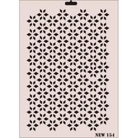 Rich New Seri N-154 Stencil 35x25 cm