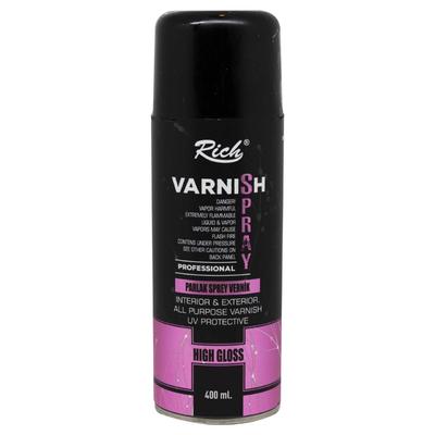 Rich Varnish Parlak Sprey Vernik 400 ml