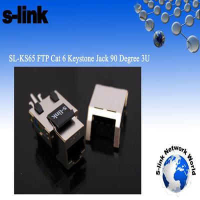 S-LINK SL-KS65 FTP CAT6 3U 90 DERECE KESTONE JACK