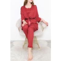 Dressing Gown Claret Red - 666.1287.