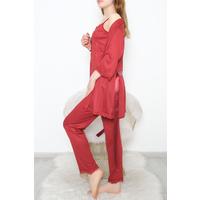 Dressing Gown Claret Red - 666.1287.