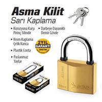 SGS 1305 Sarı Asma Kilit Kısa 63 mm