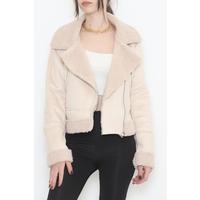 Suede Coat Beige - 838.1247.