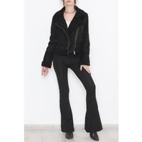 Suede Coat Black - 838.1247.