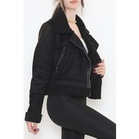 Suede Coat Black - 838.1247.