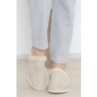 Suede Slippers Stone - 15561.264.