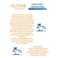 SUN SCREEN CREAM 50+ SPF.OLT 015