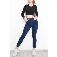 Super Lycra Denim Trousers Dark Blue2 - 9815.1431.