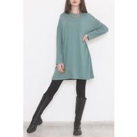 Takma Yaka Tunik Mint - 1744.1095.