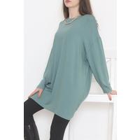 Takma Yaka Tunik Mint - 1744.1095.