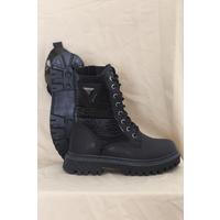 Stone Detailed Children's Boots Black - 12375.264.