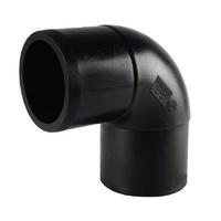 Tega HDPE Spigot Kapalı Dirsek 125 mm 90 Derece