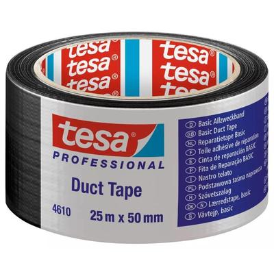 Tesa 4610 үйрек таспасы Қара 50 мм 25 метр