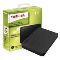 TOSHIBA 2.5 CANVIO BASIC 1TB USB 3.0 External Drive BLACK HDTB410EK3AA