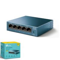 TP-LINK LiteWave 5 Port LS105G 10/100/1000 Gigabit Çelik Kasa Switch