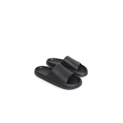 TRL001 Polyurethane Men Slippers BLACK