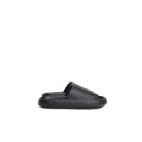 TRL001 Polyurethane Men Slippers BLACK