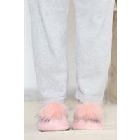 Furry Slippers Powder2 - 10276.264.