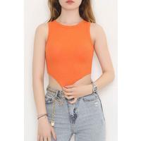 Blouse with Triangle Straps Orange - 11101.1567.
