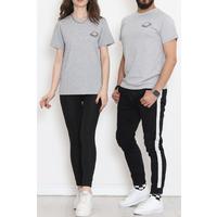 Unisex Baskılı Tişört Grisiyah - 18172.599.