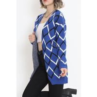 V Pattern Pique Knit Cardigan Saks - 15155.1319.