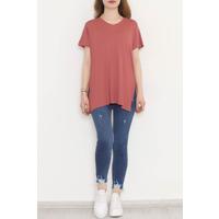 V-Neck Casual T-Shirt Gülkursu - 10665.1095.