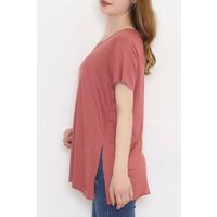 V-Neck Casual T-Shirt Gülkursu - 10665.1095.