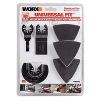 Worx Wa5099 18 Parça Universal Metal, Ahşap Kesme Ve Zımpara Kâğıdı Aksesuar Seti