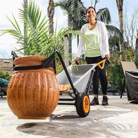 Worx Wg050 100Lt./136Kg. Profesyonel Çok Amaçlı El Arabası, Taşıma Arabası