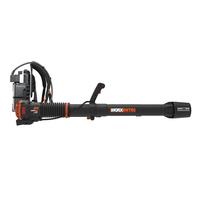 Worx Wg572E 80Volt 4.0Ah. LiIon Profesyonel Devir Ayarlı Sırt Tipi Kömürsüz Yaprak Üfleme