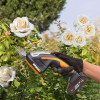 Worx Wg801E.5 20Volt 2.0Ah. LiIon Şarjlı Profesyonel Avuç İçi Çim Kesme, Çit Budama/Çapalama