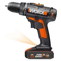 WORX WX101.1 20Volt/1.5Ah. Li-ion Çift Akülü Profesyonel Şarjlı Matkap