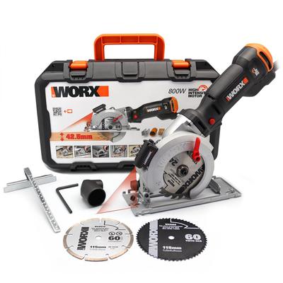 Worx Wx437 800 Вт 120 мм кәсіби көп мақсатты лазерлік дөңгелек ара