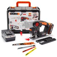 Worx Wx550 20Volt 2.0Ah. LiIon Profesyonel Dekupaj Ve Tilki Kuyruğu Testere