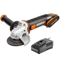 Worx Wx800.9C 20Volt/2.0Ah LiIon 115Mm Profesyonel Avuç Taşlama