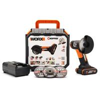 Worx Wx801 20Volt 2.0Ah. LiIon Profesyonel Şarjlı Mini Multi Taşlama