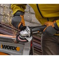 Worx Wx812 20Вольт 4,0Ач. 125 мм щеткасыз кәсіби сымсыз бұрышты тегістеуіш