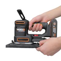 Worx Wx820 20Volt 2.0Ah. LiIon Profesyonel Devir Ayarlı Çok Amaçlı Şarjlı Zımpara