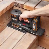 Worx Wx820 20Volt 2.0Ah. LiIon Profesyonel Devir Ayarlı Çok Amaçlı Şarjlı Zımpara