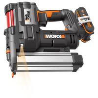 Worx Wx840 20Volt/2.0Ah. LiIon Şarjlı Profesyonel 1640Mm Zımba Ve 1550Mm Çivi Çakma + 2900 Adet Yedek Zımba Ve Çivi